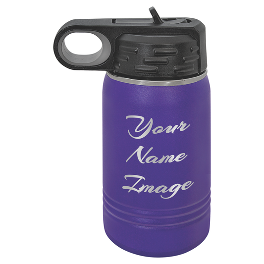 Polar Camel 12 oz. Purple Water Bottle