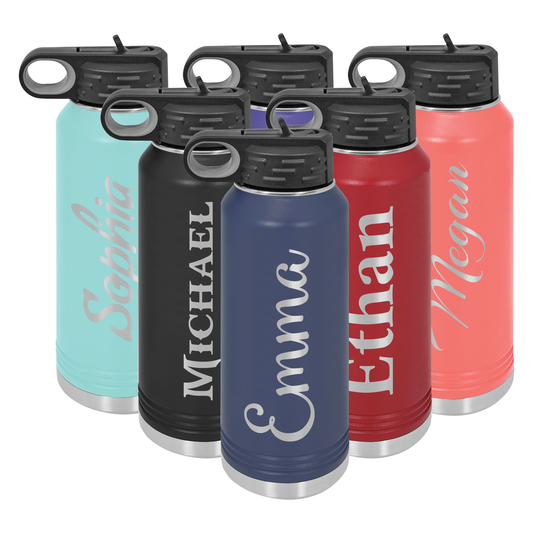 Polar Camel 32 oz. White Water Bottle